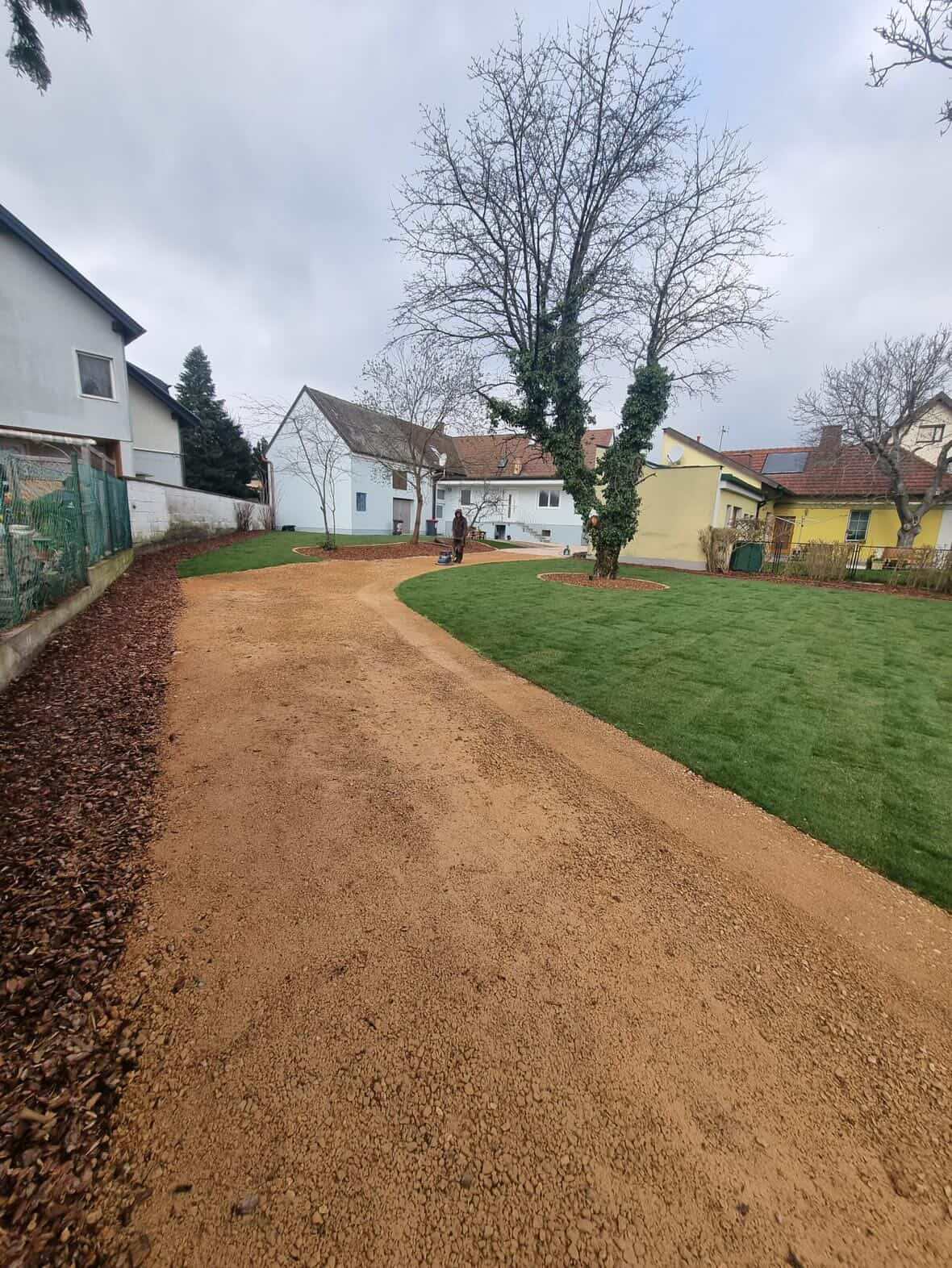 Gartenarrangement